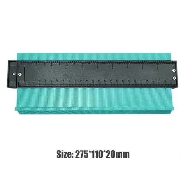 5/6/10/20 Zoll Kunststoff Profil Copy Gauge Kontur Gauge Duplizierer Standard Holz Markierungswerkzeug Fliesen Laminat Fliesen Allgemeine Werkzeug