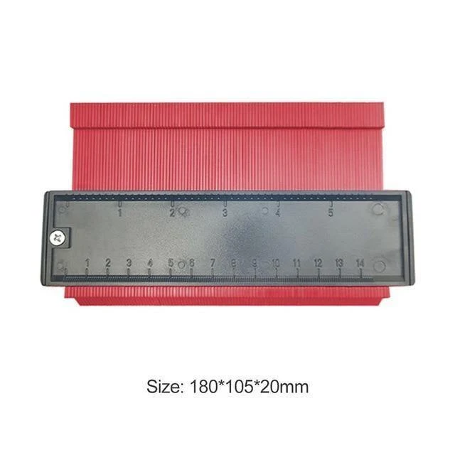 5/6/10/20 Zoll Kunststoff Profil Copy Gauge Kontur Gauge Duplizierer Standard Holz Markierungswerkzeug Fliesen Laminat Fliesen Allgemeine Werkzeug