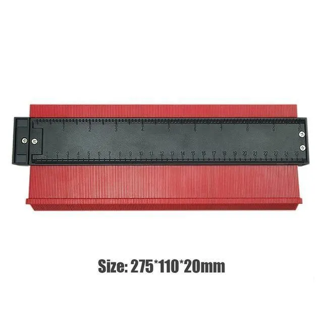 5/6/10/20 Zoll Kunststoff Profil Copy Gauge Kontur Gauge Duplizierer Standard Holz Markierungswerkzeug Fliesen Laminat Fliesen Allgemeine Werkzeug