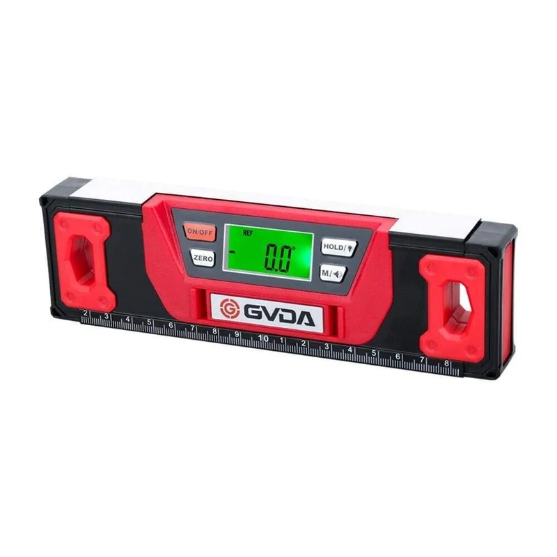 Digitaler Winkelmesser, elektronische Wasserwaage, Lineal, Winkelfinder, Neigungsmesser, 360-Grad-Magnetwasserwaage, Winkelmesswerkzeug