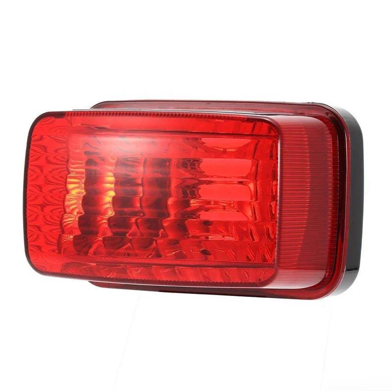 Rote Rücklicht Objektivdeckel Gehäuse Schale für Yamaha Grizzly Big Bear Kodiak Wolverine Viking