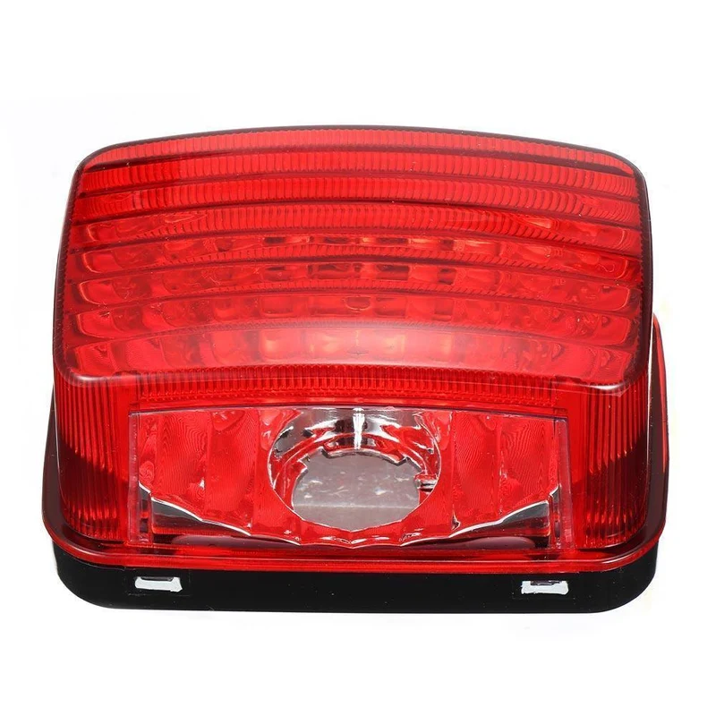 Rote Rücklicht Objektivdeckel Gehäuse Schale für Yamaha Grizzly Big Bear Kodiak Wolverine Viking