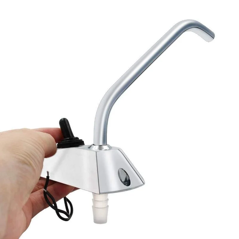 12V Elektrisch gesteuerter Wasserhahn des RV-Wassersystems Automatische Entwässerung der Teestangen-Wasserhahn-Wassertankpumpe