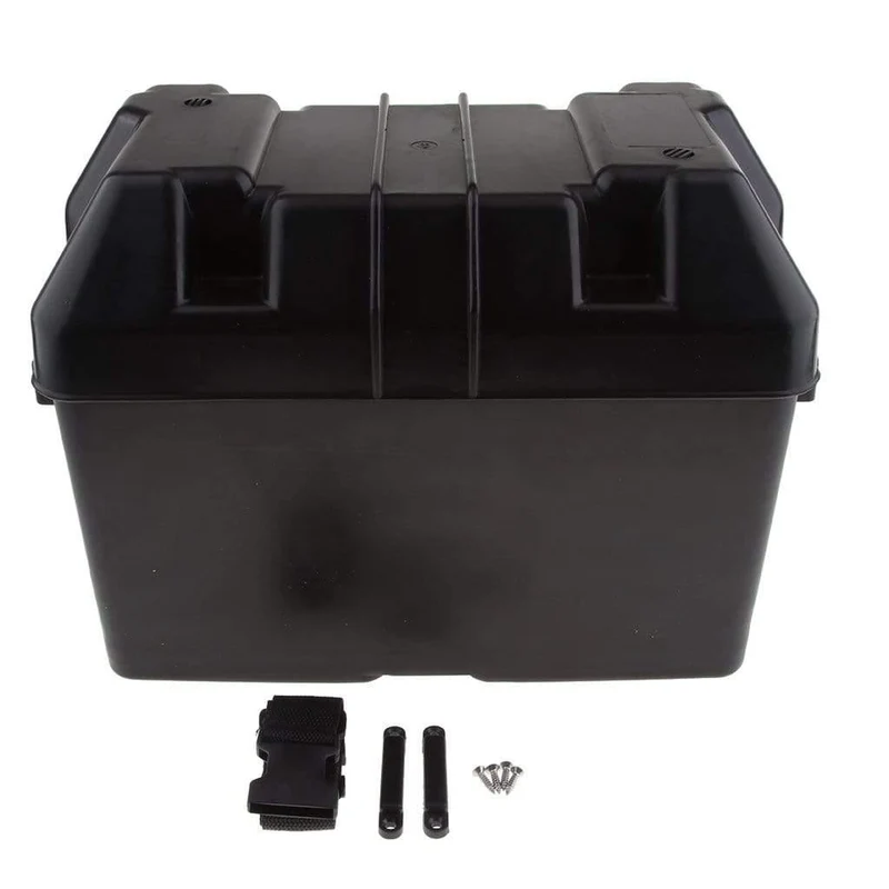 Auto RV Boot Marine Smart Batterie Box USB Auto Ladegerät Power Guard mit Gurt