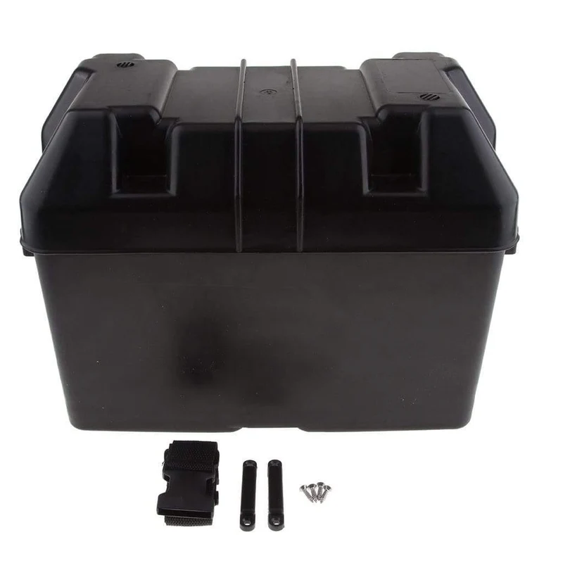 Auto RV Boot Marine Smart Batterie Box USB Auto Ladegerät Power Guard mit Gurt