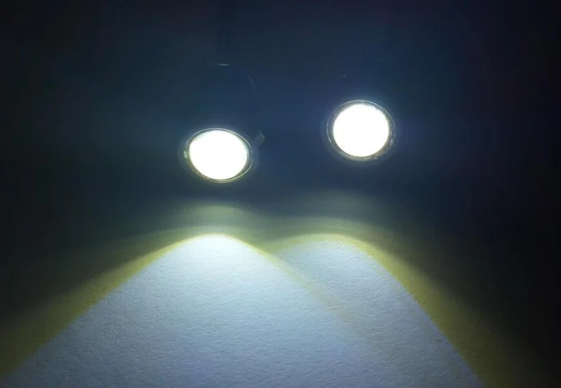 Boot Garboard White LED Stecker Licht 3 / 4 "NPT Unterwasserfisch 4Pcs