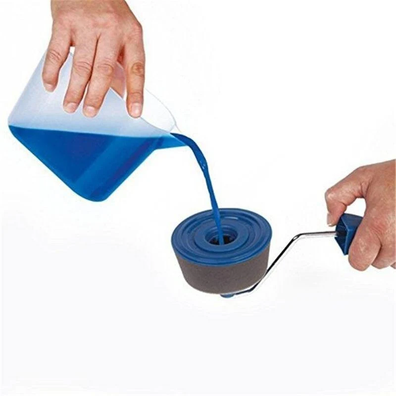 8 Teile/satz Paint Runner Pro Roller Pinsel Werkzeuge Set Strömten Edger Büro Zimmer Wand Malerei Roller Pinsel Set