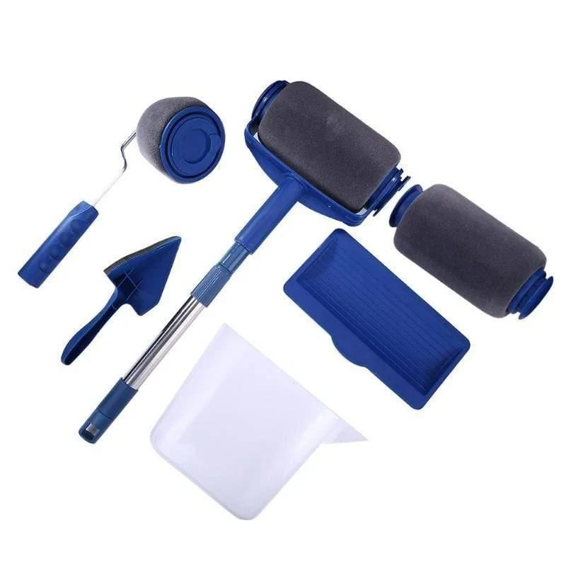6/7 stücke Nahtlose Farbroller Multifunktionale Farbläufer Roller Ecke Pinsel Set DIY Wandmalerei Pinsel Set