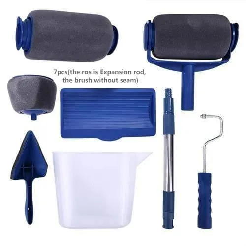 6/7 stücke Nahtlose Farbroller Multifunktionale Farbläufer Roller Ecke Pinsel Set DIY Wandmalerei Pinsel Set