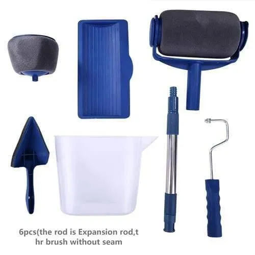 6/7 stücke Nahtlose Farbroller Multifunktionale Farbläufer Roller Ecke Pinsel Set DIY Wandmalerei Pinsel Set