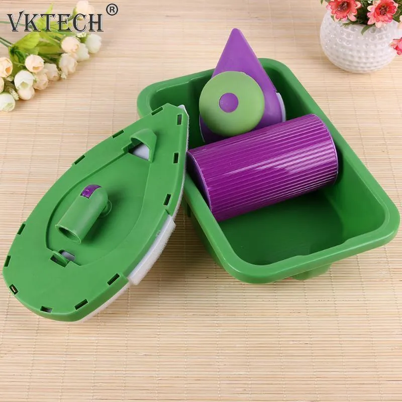 5/9 stücke Multifunktions Farbroller Tablett Schwamm Pads Kits Haushalts Malerei Pinsel Wand Zimmer Dekorative Hand Werkzeuge Wand Dekor Werkzeug