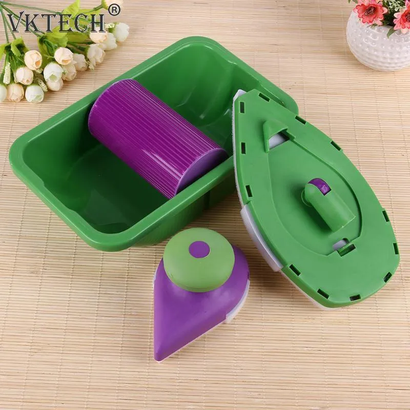 5/9 stücke Multifunktions Farbroller Tablett Schwamm Pads Kits Haushalts Malerei Pinsel Wand Zimmer Dekorative Hand Werkzeuge Wand Dekor Werkzeug