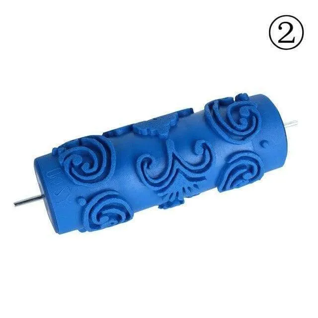 Gummi Roll Wand Malerei Tool Home Klebrige Walze Langlebig Dekoration Pinsel Tapete Angemessene Zylindrische