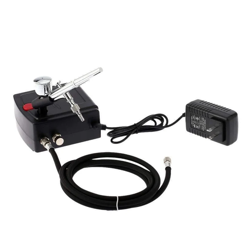 Dual Action Airbrush Mit Kompressor Spritzpistole Für Tornador Tornado Sandstrahlpistole Airbrush Auto Tattoo Nagellack Spritzpistole