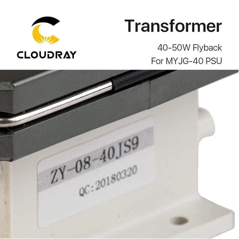 40-50W Flyback-Hochspannungstransformator Modell A für CO2-Laser-Netzteil MYJG-40 50