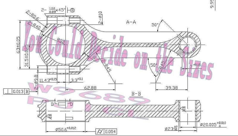 Abarth 500 T-Jet-Motor FIRE T Jet 1.4T Pleuelstange zur Leistungssteigerung BHP RPM PS-Tuning Upgrade Qualitätsgarantie