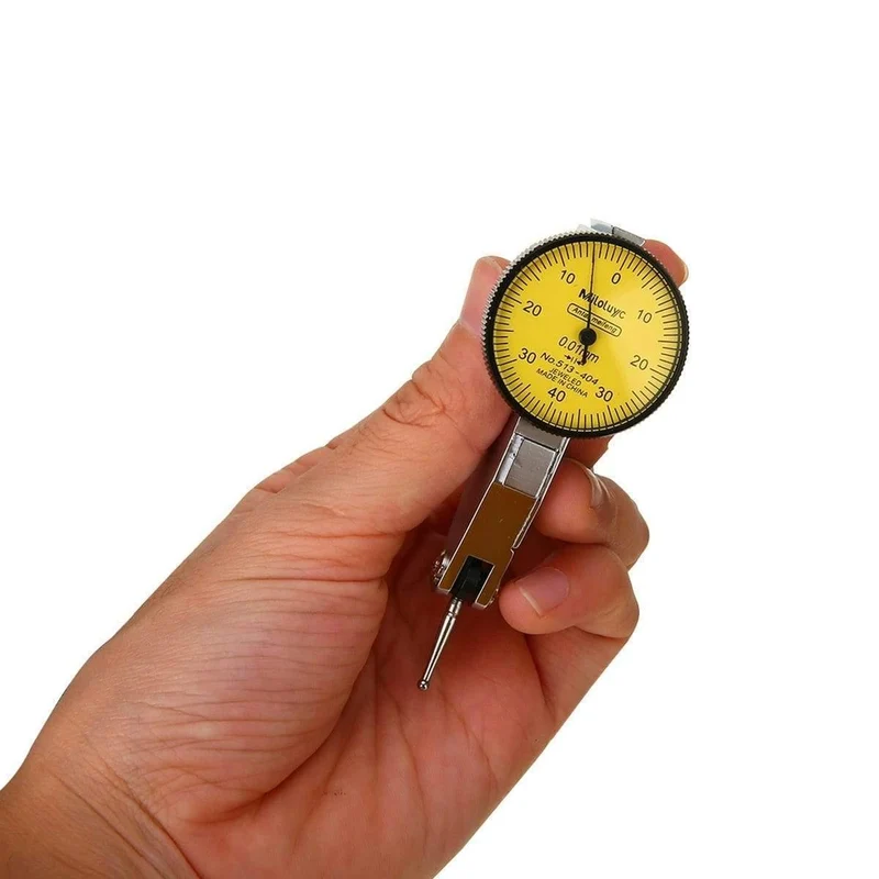 Genaue Messuhr-Prüfanzeige Präzisionsmetrisch mit Schwalbenschwanzschienenhalterung 0-40-0 0.01 mm Mayitr-Messgerätewerkzeug