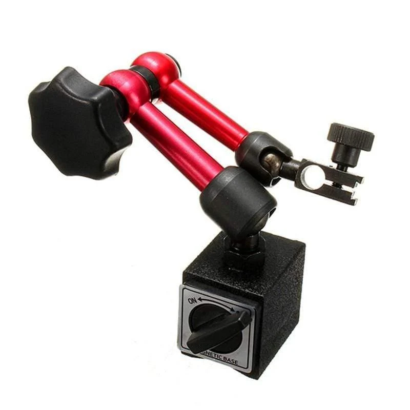 Universal Flexible Messuhr Magnetische Basis Halter Stehen Magnetische Korrektur Gauge Stand Anzeige Werkzeug