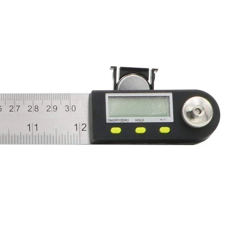 200 mm / 300 mm Digitales Winkelmaß Edelstahl Elektronischer Winkelmesser Elektronischer Winkelmesser Digitaler Winkelmesser