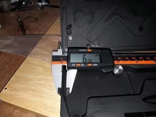 Messschieber Elektronischer Nonius Mikrometer Digitale Messschieber Messgerät Edelstahl Meter Fuß Kaliber 0-150mm Messung 6 Zoll Lineal LCD