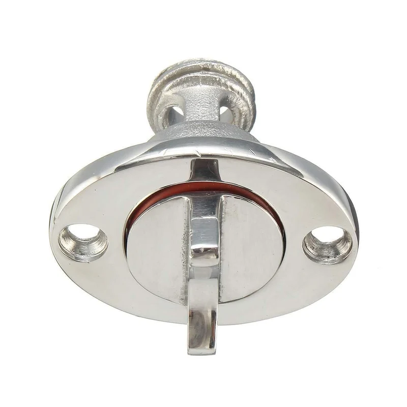 Silber 1" Marine Boot Oberfläche Polieren Oval Garboard Ablauf Stecker Passt Loch Schraube Gewinde Korrosion Beständig 316 Edelstahl