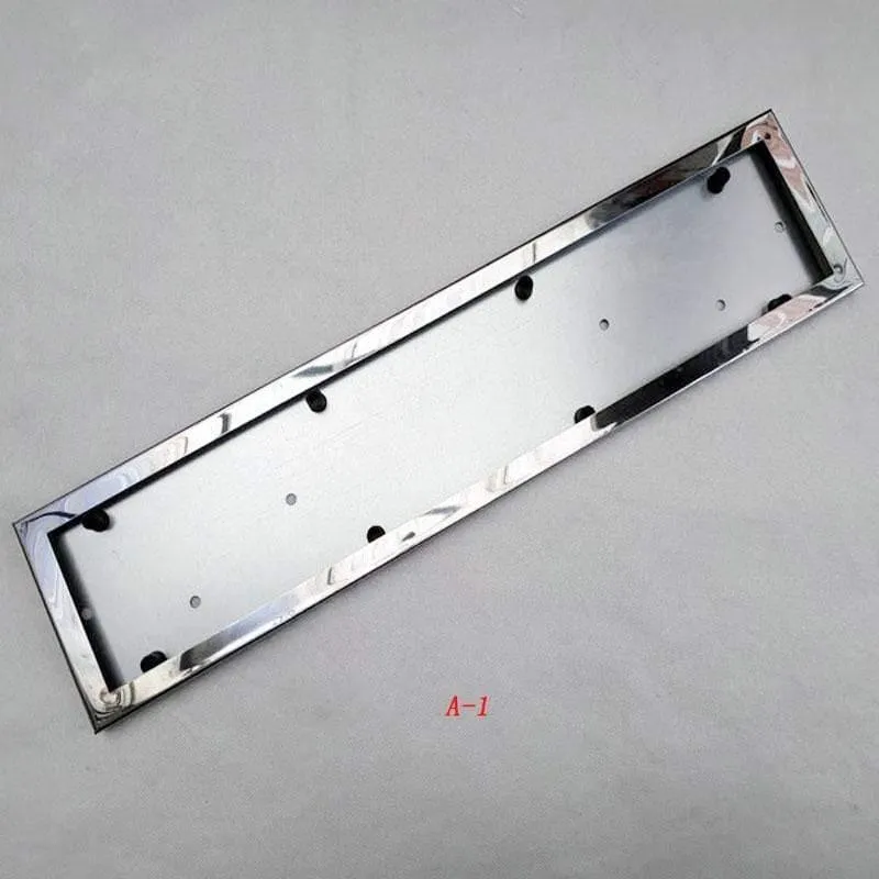 1 Pcs Kfz-Kennzeichenhalter Metallrahmen Kfz-Kennzeichenhalter Passend für EU-Fahrzeuge Standard Car Styling