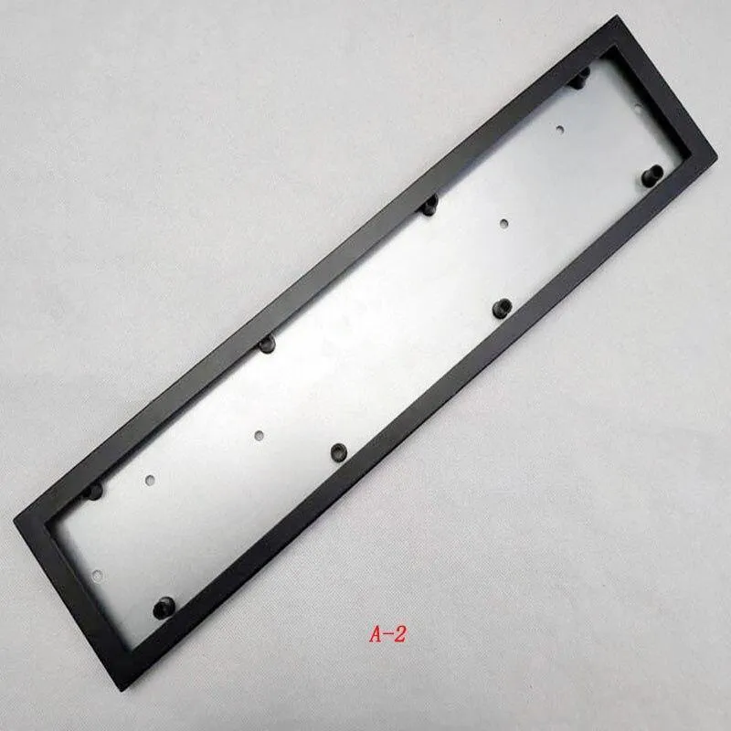 1 Pcs Kfz-Kennzeichenhalter Metallrahmen Kfz-Kennzeichenhalter Passend für EU-Fahrzeuge Standard Car Styling