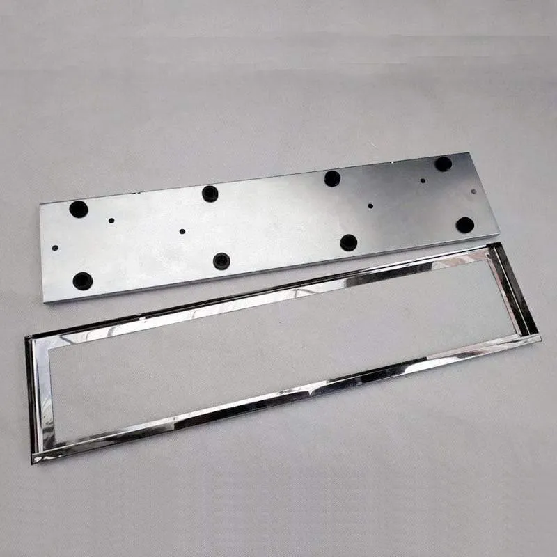 1 Pcs Kfz-Kennzeichenhalter Metallrahmen Kfz-Kennzeichenhalter Passend für EU-Fahrzeuge Standard Car Styling