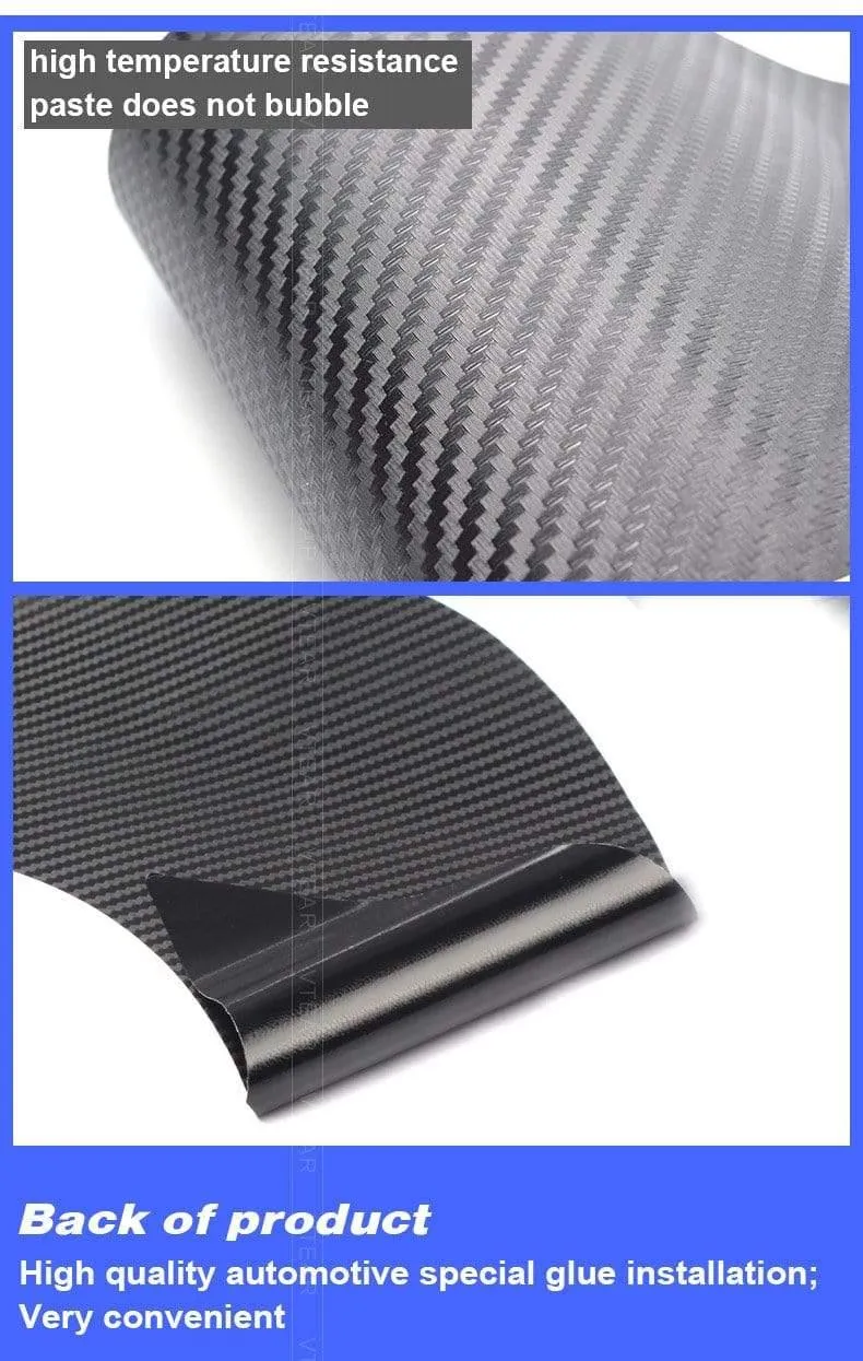 Haval F7 Auto Anti-Kick-Einstiegsleisten Anti-Scartch-Pad Carbon-Schutzabdeckung Außen Zubehör 18-19