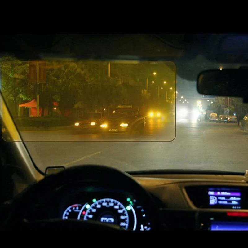 Auto-Sonnenschutz Tag und Nacht Sonnenblende Blendschutzbrille Clip-on Driving Vehicle Shield für Clear View Visor