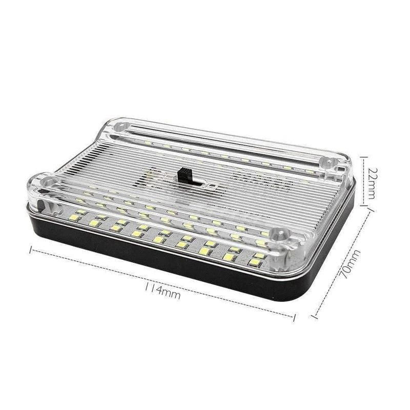 DC 12V Weiß 36 LED Licht Innendachleuchte Caravan Van Sprinter Für Transit Dachkuppel
