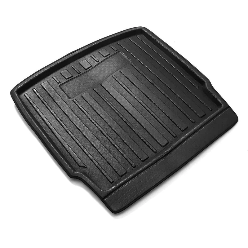 Auto Cargo-Liner Kofferraumwanne Kofferraumabdeckung Matt Matte Boden Teppich Kick Pad Für Volkswagen Für VW Tiguan MK2 2017 2018 2019