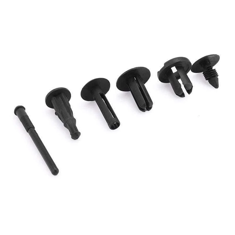 500 Stück Autotürverkleidung Clip Verschluss Nieten Pins Push-In Pin Motor Kotflügel Verschluss Clip Pin Schraubendreher Clip Set