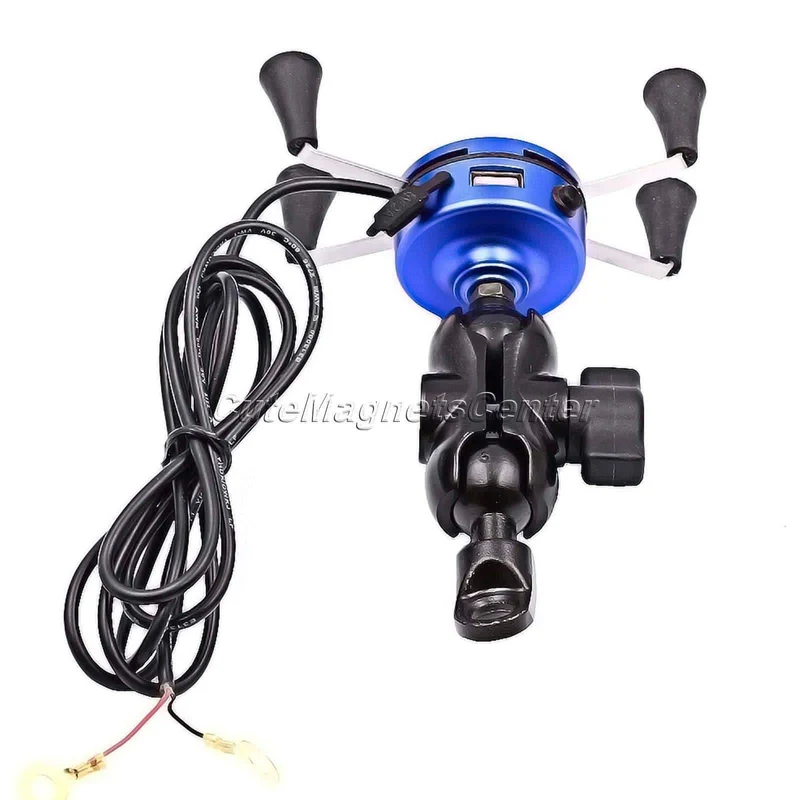 12 V 3.5-6 zoll X-Grip Motorrad Bike Für Handy GPS Ständer Halter USB Ladegerät Steckdose Lenker Schienenmontage Auto