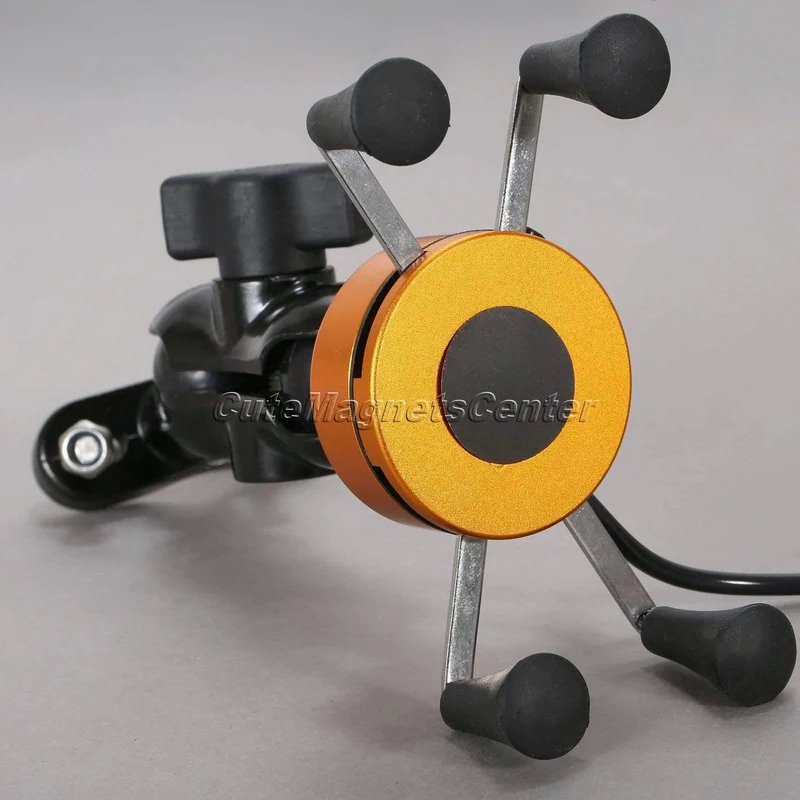 12 V 3.5-6 zoll X-Grip Motorrad Bike Für Handy GPS Ständer Halter USB Ladegerät Steckdose Lenker Schienenmontage Auto