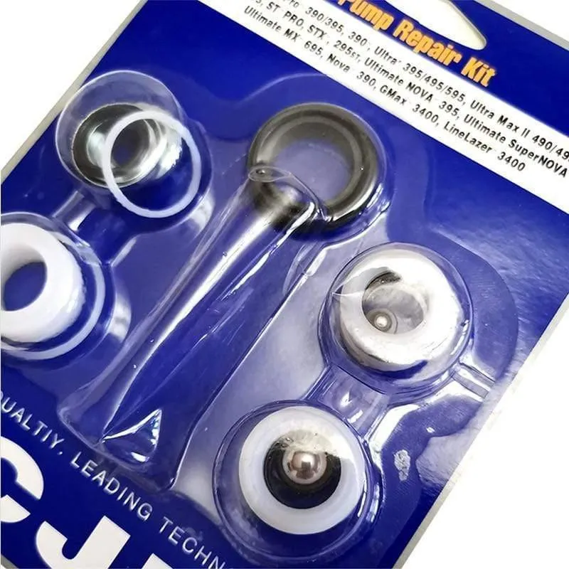 Airless-Spritzgerät-Dichtungsset, Farbspritzgerät-Reparatursätze, Ersatzteil, Spritzgerät-Dichtungspad, einfach zu verwenden, entfernt, universell