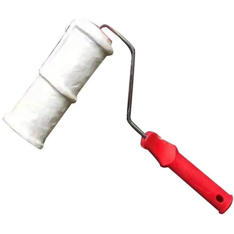 Ziegel Muster Farbe Roller Haushalt Wand Dekoration Pinsel Diy Werkzeug Kunst Farbe Textur Rollen Blume Rolle