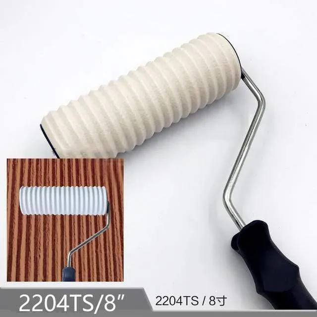 Ziegel Muster Farbe Roller Haushalt Wand Dekoration Pinsel Diy Werkzeug Kunst Farbe Textur Rollen Blume Rolle