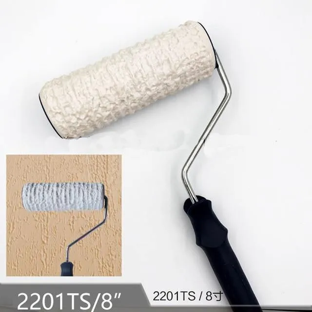 Ziegel Muster Farbe Roller Haushalt Wand Dekoration Pinsel Diy Werkzeug Kunst Farbe Textur Rollen Blume Rolle
