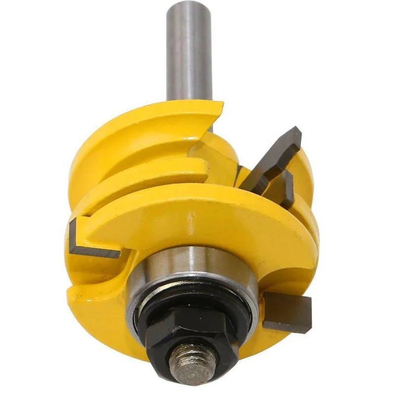 8 mm Schaft – 1 Stück, 8 mm x 44 mm x 82 mm, Vollhartmetall-Fräser, Schneidemaschinenmesser, Holzbearbeitungsschneider, Tür- und Fenstermesser
