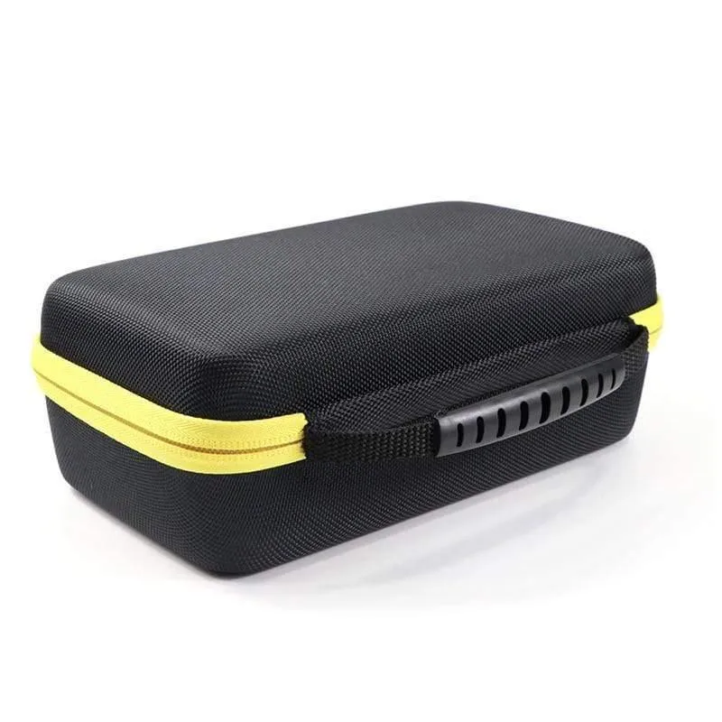 Hard Case Storage Wasserdichte, stoßfeste Tragetasche mit Netztasche zum Schutz des Digitalmultimeters F117C / F17B