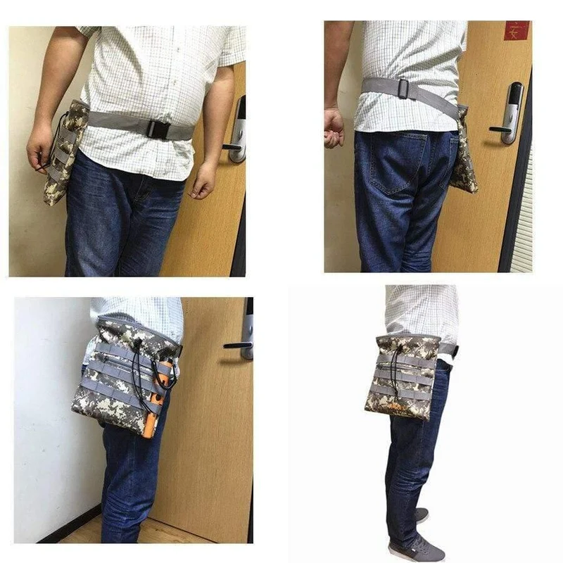 Digger's Pouch Camo Metalldetektor-Taille zur Metalldetektion und Schatzsuche
