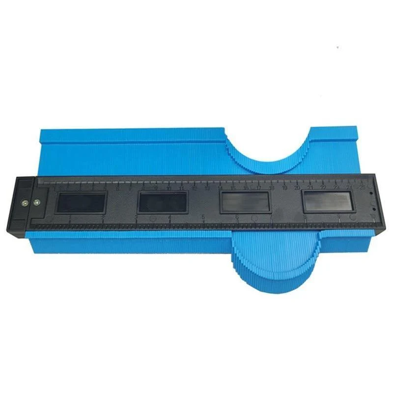 Upgrade-Kontur-Messgerät, Bodenbelag, 10 cm (XNUMX Zoll) Duplikator, Lineal, Form-Duplikationswerkzeug für die Messung, Holzbearbeitung, verschiedene Formen