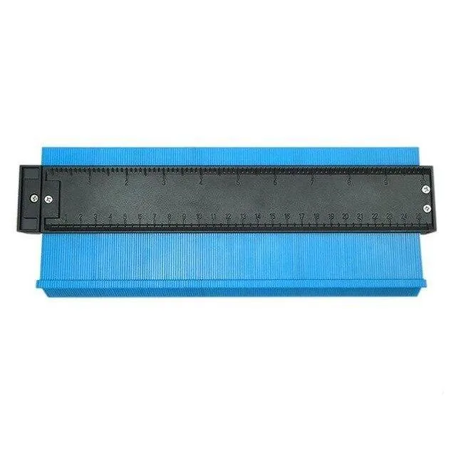 Upgrade-Kontur-Messgerät, Bodenbelag, 10 cm (XNUMX Zoll) Duplikator, Lineal, Form-Duplikationswerkzeug für die Messung, Holzbearbeitung, verschiedene Formen