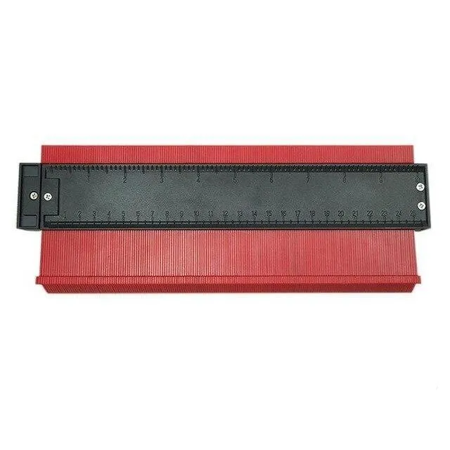 Upgrade-Kontur-Messgerät, Bodenbelag, 10 cm (XNUMX Zoll) Duplikator, Lineal, Form-Duplikationswerkzeug für die Messung, Holzbearbeitung, verschiedene Formen