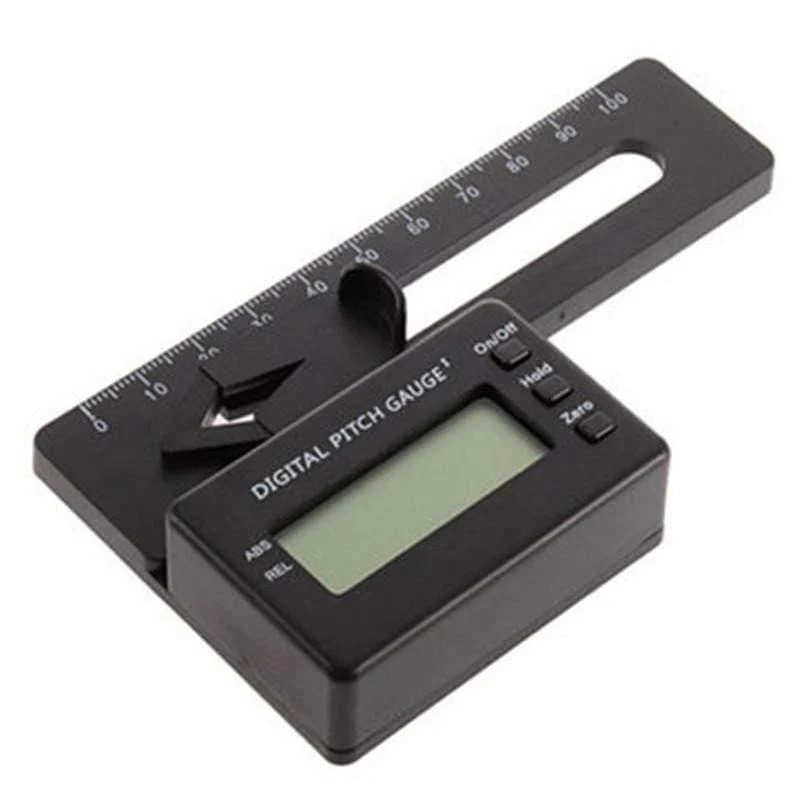 Digital Pitch Gauge RC Logger Propeller Tester mit LCD-Display für Hauptblatt Align RC Hubschrauber Modelle ohne Batterie