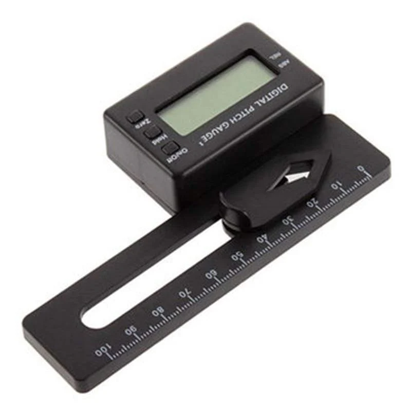 Digital Pitch Gauge RC Logger Propeller Tester mit LCD-Display für Hauptblatt Align RC Hubschrauber Modelle ohne Batterie