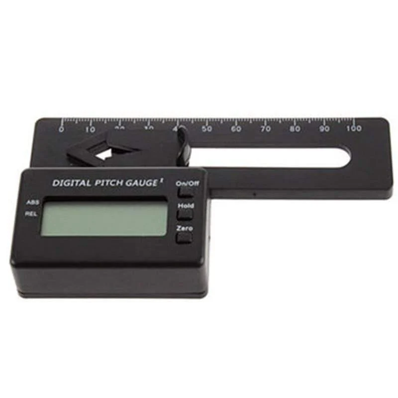 Digital Pitch Gauge RC Logger Propeller Tester mit LCD-Display für Hauptblatt Align RC Hubschrauber Modelle ohne Batterie