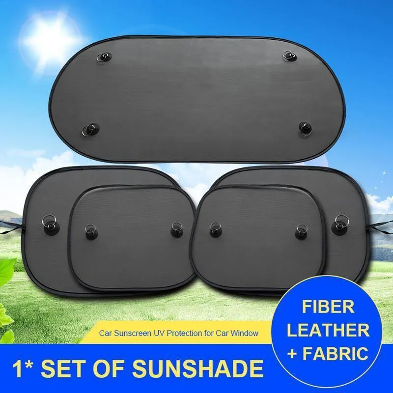 Schwarze Mesh-Sonnenschutz-Sonnenblende für Kinder, Auto-Sonnenschutz, UV-Schutz, Sonnenblende für Autofenster, Sonnenschutz, Saugnäpfe mit Aufbewahrungstasche
