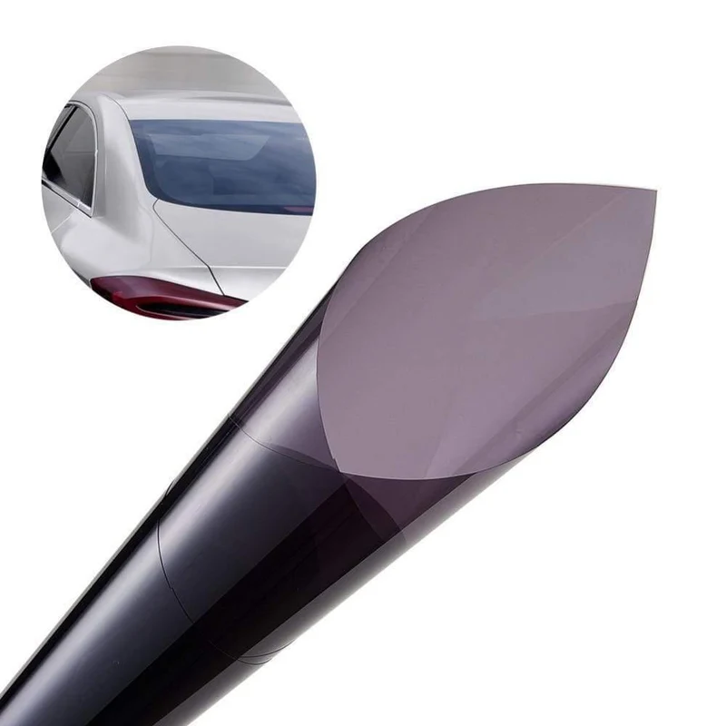 0.5 * 3m Lichtgrau UV + Isolierung Autofenstertönungsfolie VLT 45% 2-Folie Sonnenschutzfolie